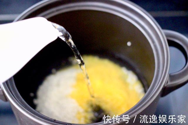 苹果版小米粥,熬粥也能做出花样来,颜值高还好喝