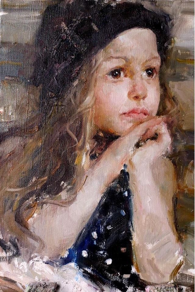 艺术学院!奔放的心:俄罗斯女画家安捷利卡超凡脱俗、别具一格的油画作品