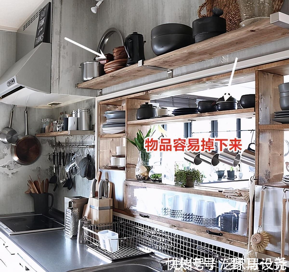 橱柜|只要厨房还有1㎡,日本都不放过做收纳,窗口打多层架,储物翻倍