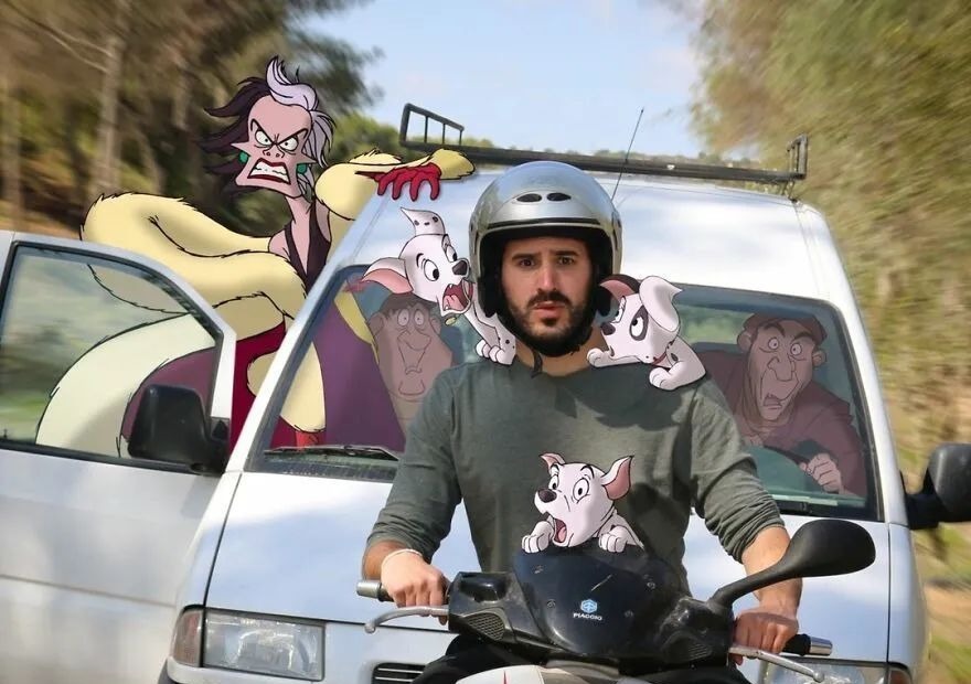 现实生活中|他将迪士尼动画明星“请”进家门,一系列小插曲,令人捧腹