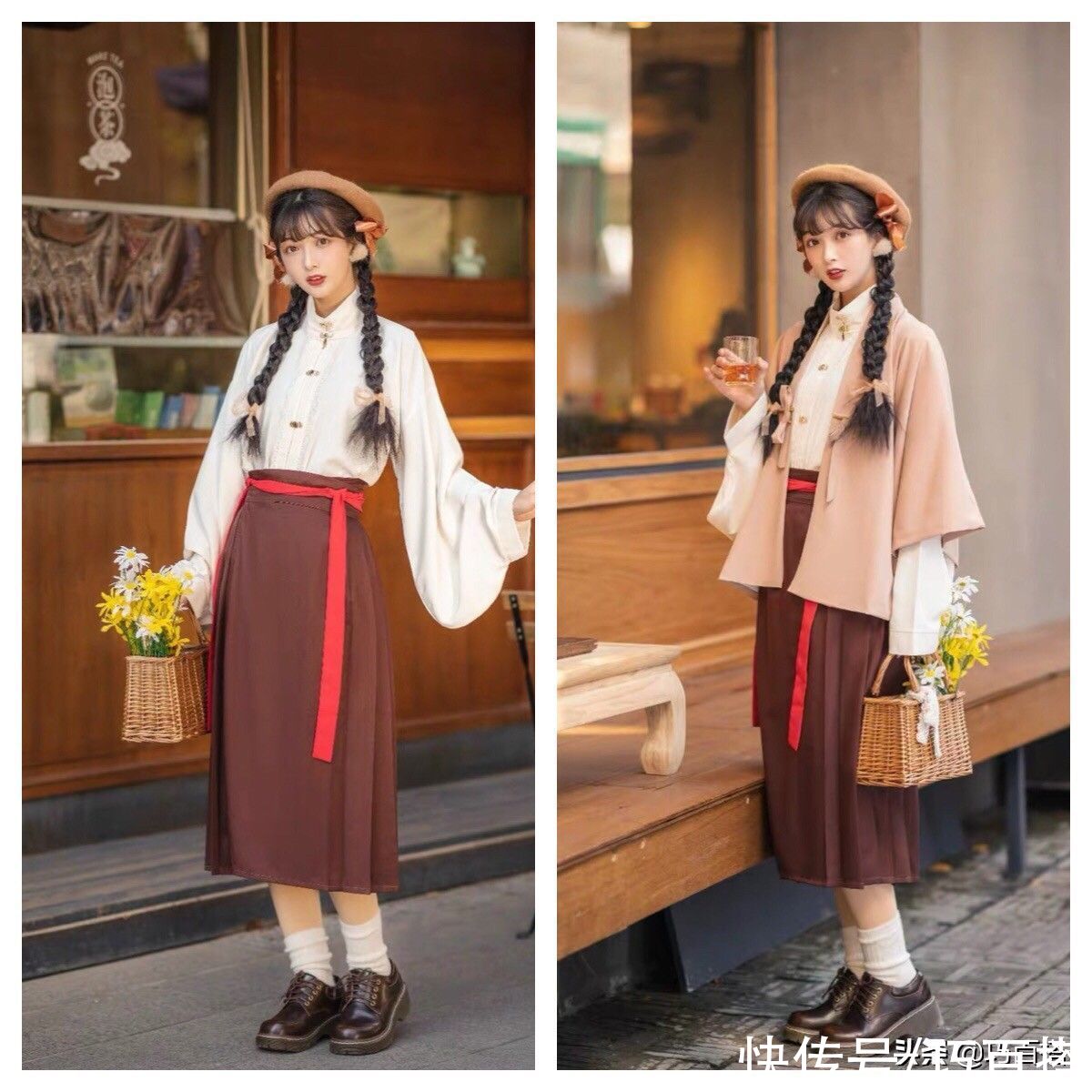 古风|听说今年秋季流行大地色，稳占C位的时尚，真的很高级