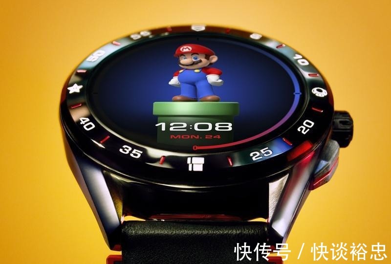 最萌|史上最萌！手表上出现「超级玛利」吃蘑菇还会变大超可爱