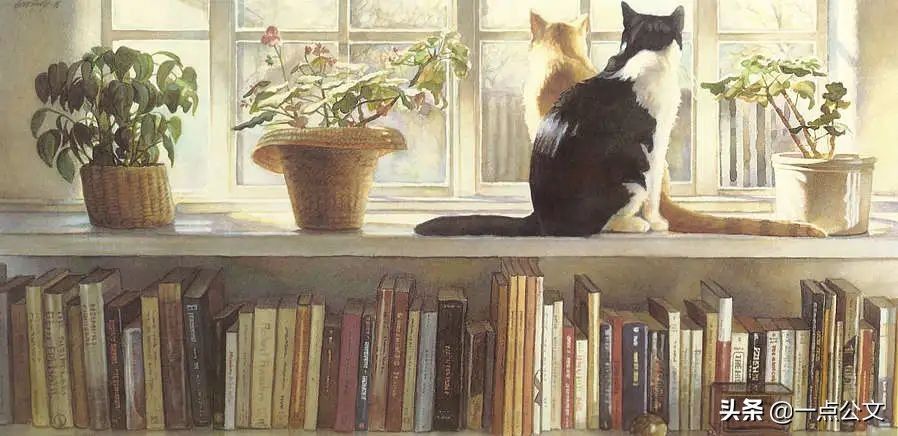 水彩&这位女画家因为一组水彩少女,醉倒多少男人