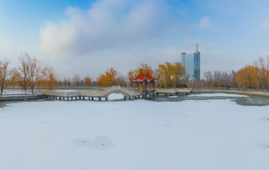 银装素裹|兵团雪景：银装素裹美如画