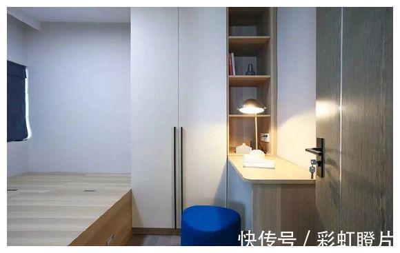 电视墙|新房装修结束，半包6万含基础建材，餐客厅的全墙收纳柜太喜欢了