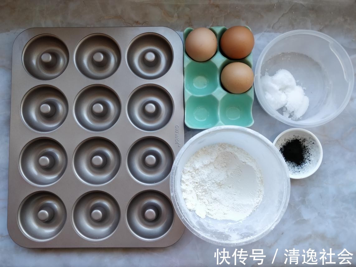 卡通|软萌可爱的卡通甜甜圈，样子讨喜，吃起来超级满足