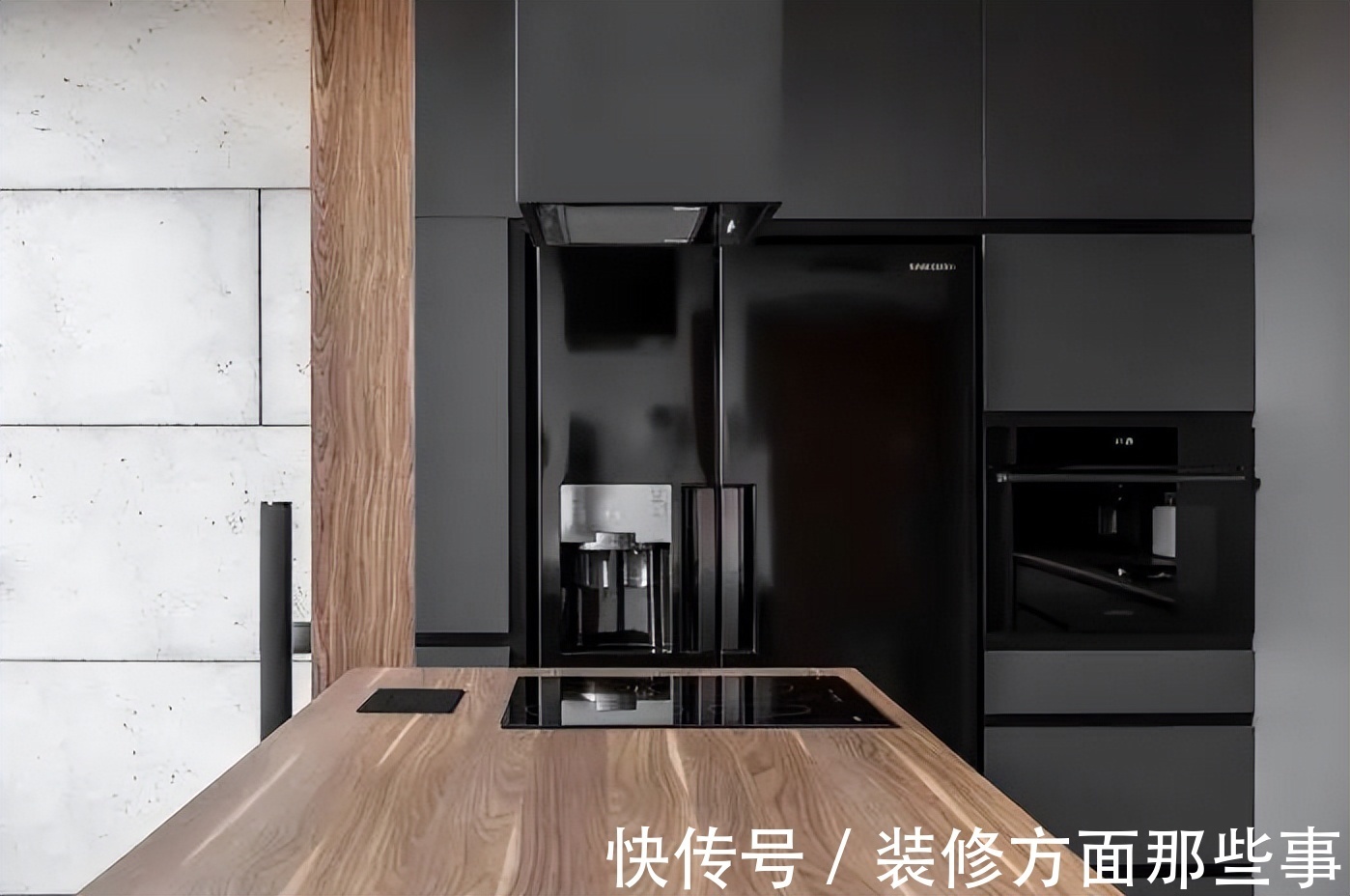 中岛台|78平小复式,客厅挑空设计,楼梯不装扶手,一看业主就很有品位!