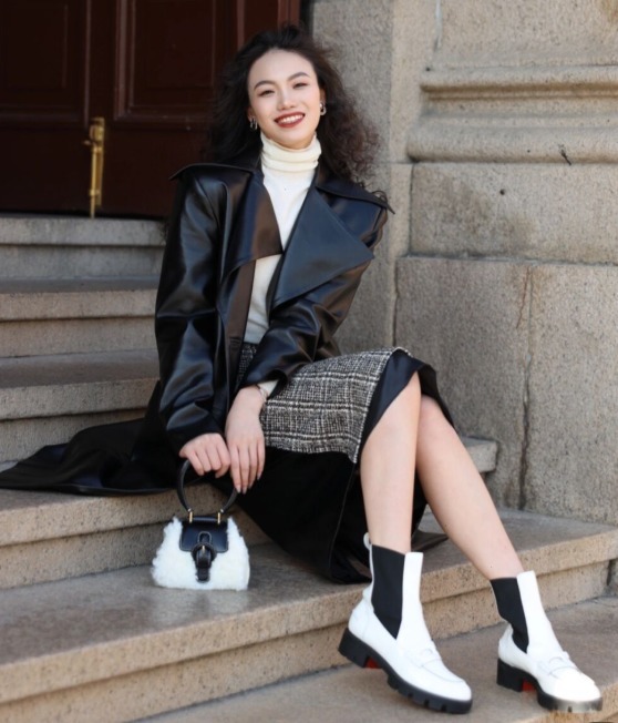 小个子 入冬先安排这4条半身裙,够美够撩人,小个子都能够驾驭