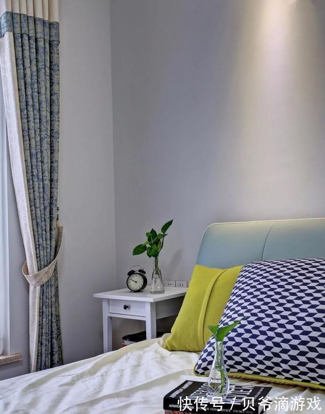 电视背景墙|新房装修完工,老公是设计师,省了不少设计费,简欧风真漂亮