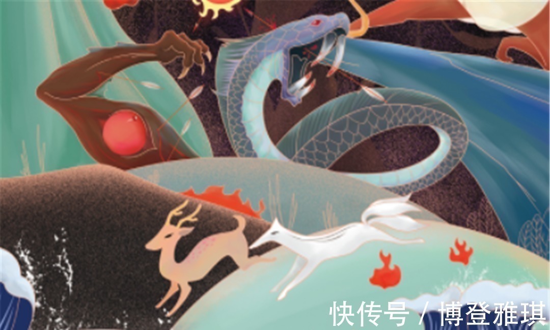 后羿&读《山海经》才知道,后羿射得并不是太阳,专家:这是一场战争