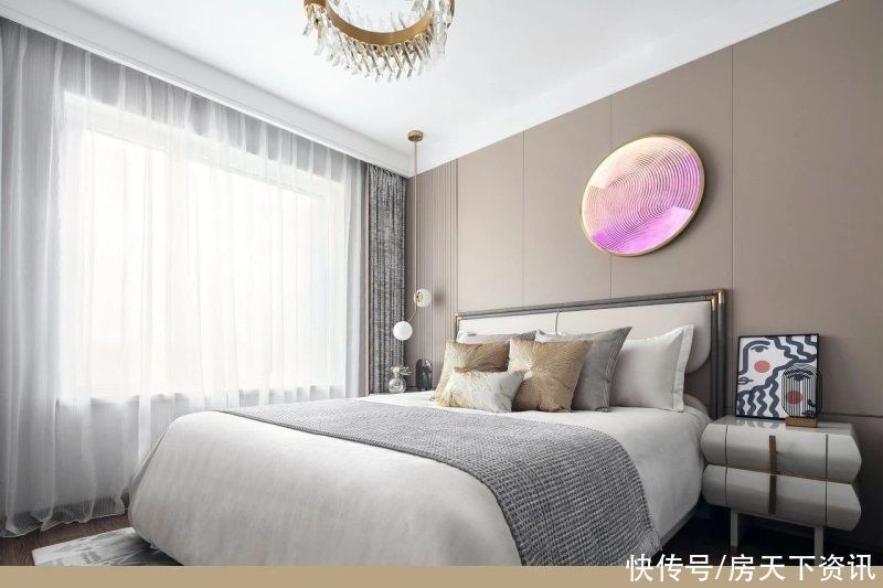 中天名园|这套118平米的三居室,最后还是选定现代风格,效果竟远超预期
