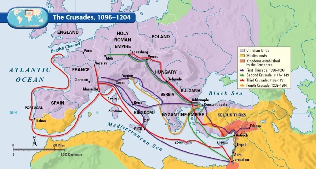 冲突|基督教与伊斯兰教的冲突:罗马教皇为什么要发动十字军东征?