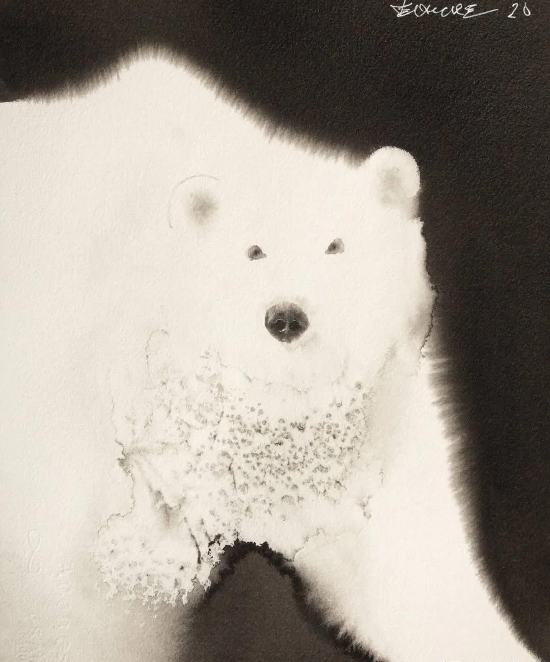 中国画&专画国画的老外,竟被10万人狂热追捧,看完作品立马佩服不已