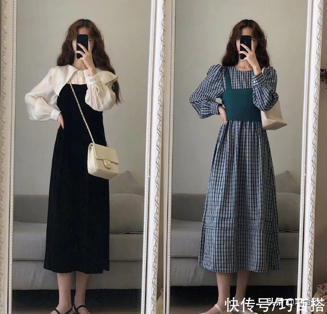 初夏选择深色穿搭是“真香”，存在感强，遮肉增高能力也是一绝