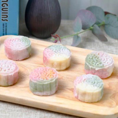炼乳|中秋快到了，试试做一道超高颜值的冰皮月饼吧