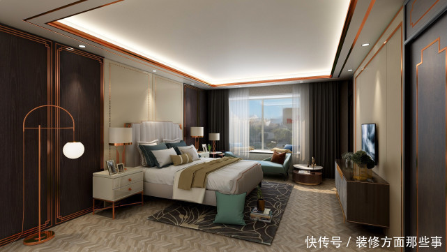 装修风格|131平现代三居室低调婉转的华贵，赋予人更好的视觉效果