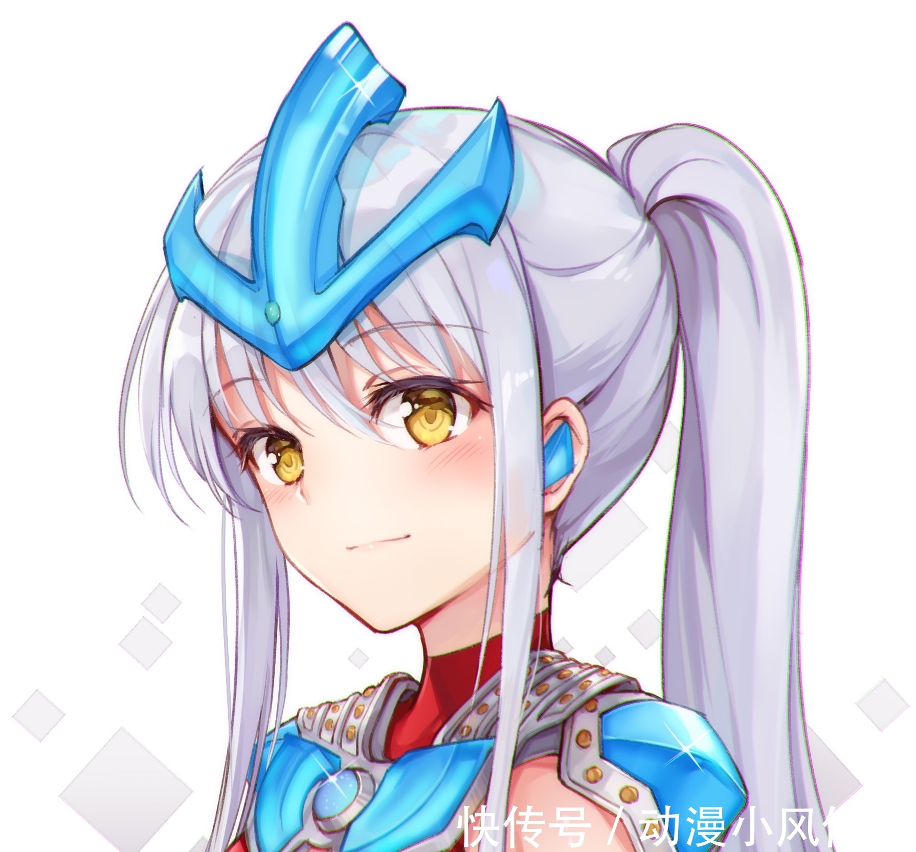 少女心|奥特曼也有少女心,风纪委员欧布驾到,谁能拒绝三马尾的赛罗呢