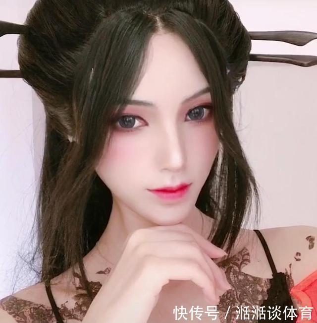 焰灵姬|现实版千仞雪终于来了,外貌神还原,可惜衣服有点少