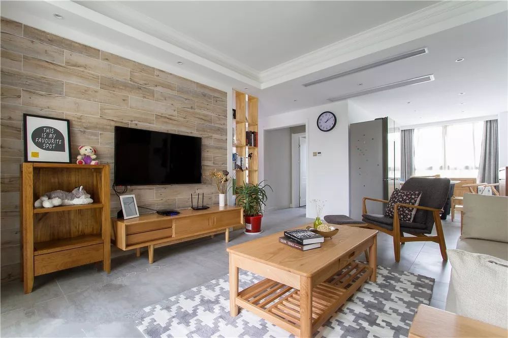 收纳|电视背景墙的26种装修方式,从此不止电视+装饰柜!