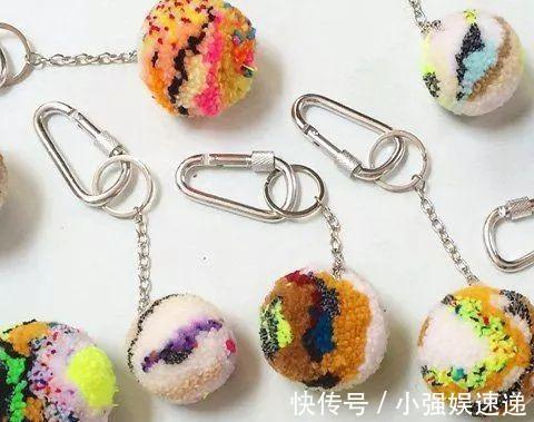 短毛线不要扔，学会做这些球，可做出很多让你惊喜东西！附教程