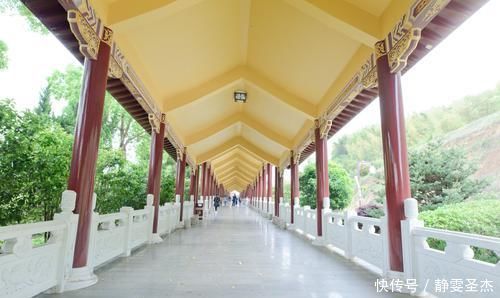 中国最独特的一座寺庙，不仅不需要门票，还用鲜花代替了香烛礼佛