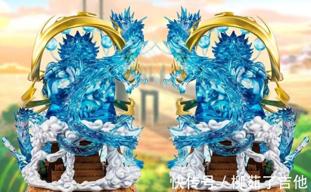 响鼓|海贼王艾尼路召唤雷神的手办,放大十倍后,城堡的细节过分了