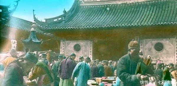 老照片|晚清罕见上色老照片图4女子媚态毕露、图7男子行为让人唾弃