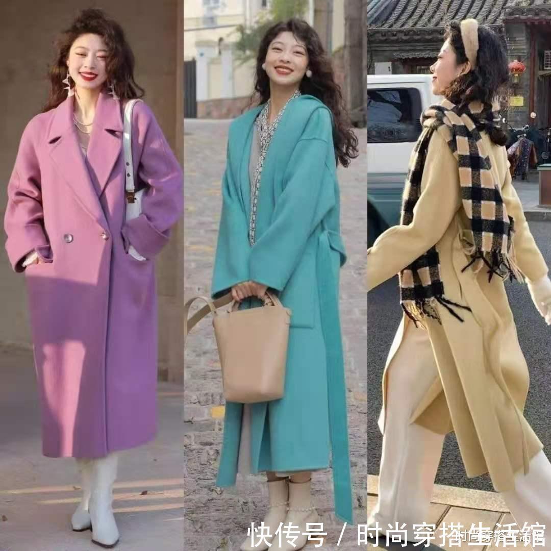 版型|说实话,春天穿大衣别总配打底裤,换一种方式不仅不土,还很时髦