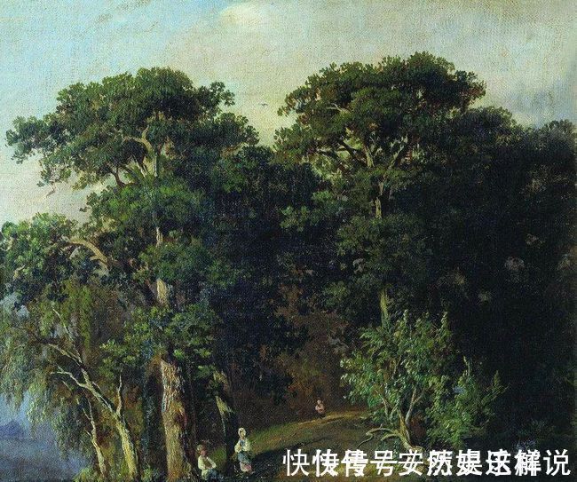 那个时代$俄罗斯杰出风景画家希施金的作品，诗一般的境界！