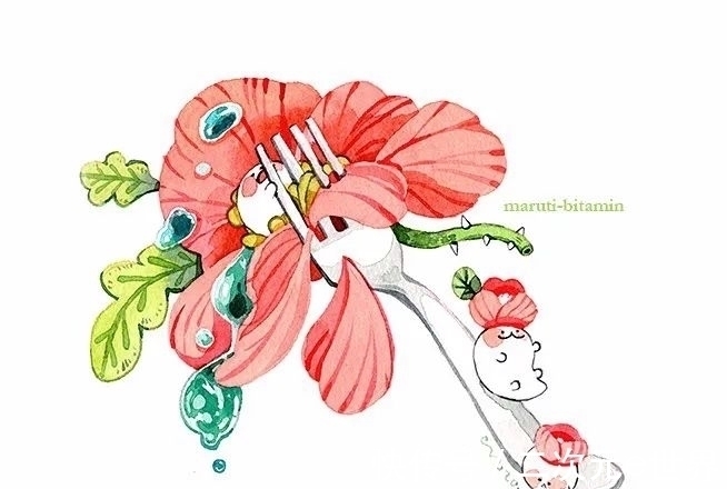 bitamin!每日插画 8年,从画渣到大神,不努力你永远不知道自己有多优秀