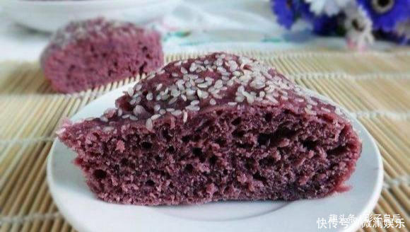 好吃应季的糕点，又有营养又健康，教你做一款鸡蛋紫薯蒸糕