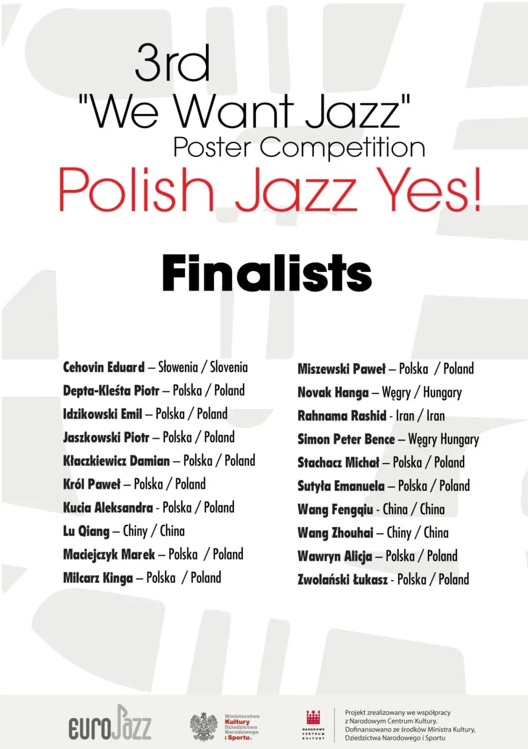 poland|2021波兰第三届We Want Jazz国际海报竞赛获奖作品