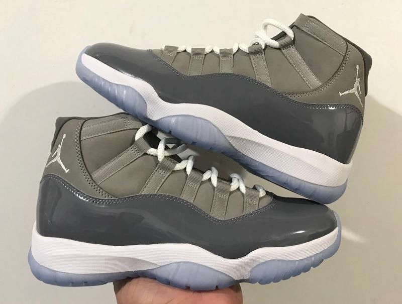 曝光|年底「大魔王」 Air Jordan 11 “Cool Grey” 实物图曝光