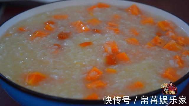 红薯糯米粥最好吃的家庭做法,简单美味又解馋,看看你喜欢吃不