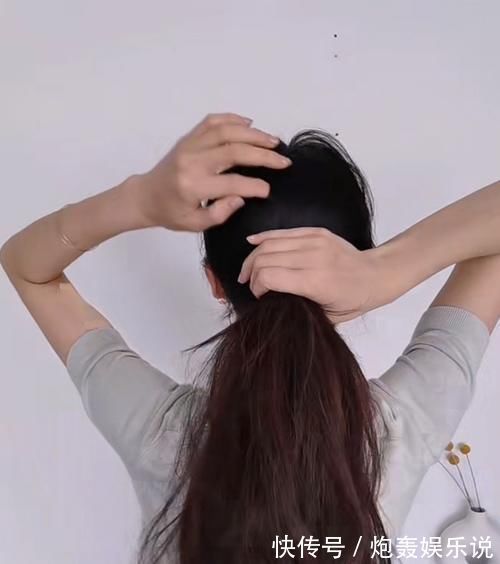 大法|5种免橡筋绑头发大法女生必学!零工具随时打造韩星慵懒的气质!