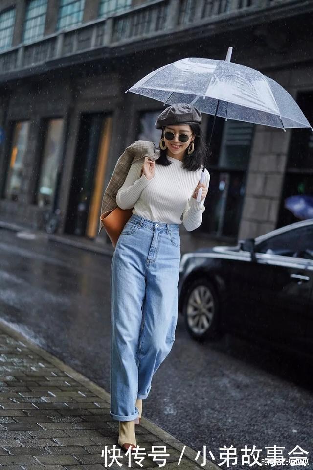 今年流行的针织衫还不会穿跟着三木博主这样穿，时髦又减龄
