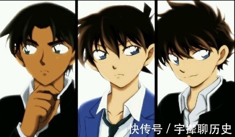 工藤新一|柯南：当女友哭时，新一、平次、基德有什么办法？看完新一我服了