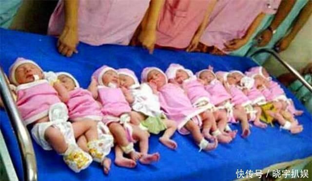 11胞胎|38岁产妇生下11胞胎,七儿四女,产前立下遗嘱先保孩子