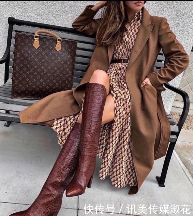 显高|秋冬还只会露脚踝?别傻了!今冬流行这样穿,显高保暖还洋气