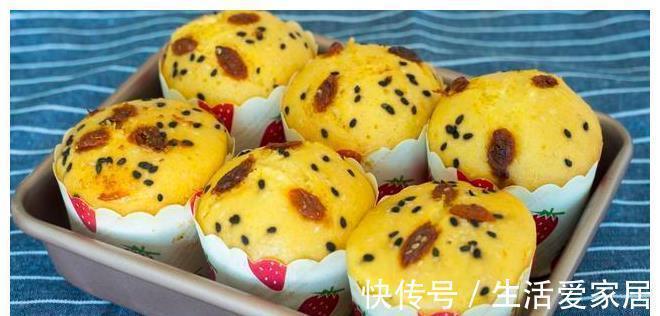 教你做玉米面发糕,简单搅一搅就上锅,做法零失败,比蛋糕还好吃