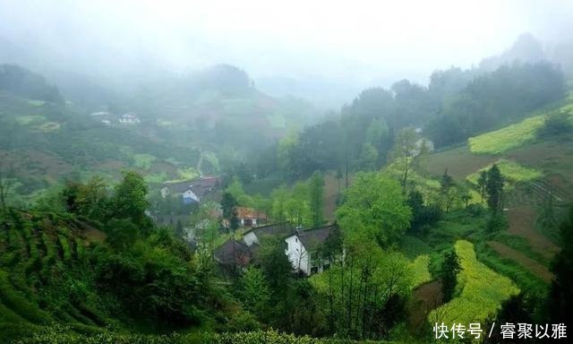 汉中铁炉沟，田园美景让人流连忘返