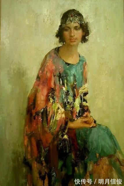 费欣|俄罗斯艺术家尼古拉布洛欣人体油画作品欣赏