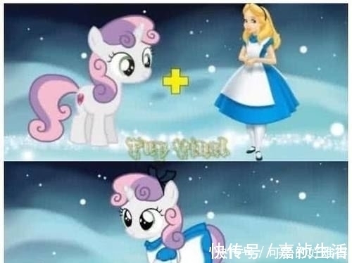 迪士尼公主|当小马宝莉开始COS迪士尼公主,紫悦版贝儿太可爱,最后一个却让人认不出