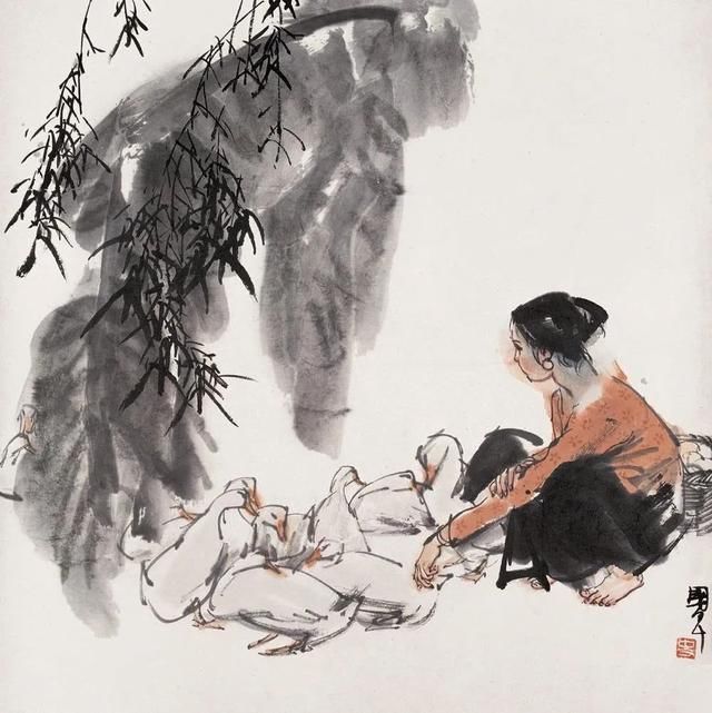  画家|当代著名人物画家、史国良人物画作品欣赏