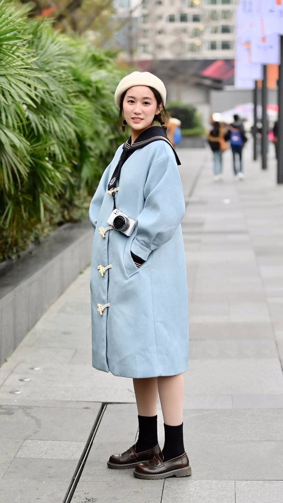 清纯|小姐姐这身穿搭真的是个性十足, 又不失清纯可爱
