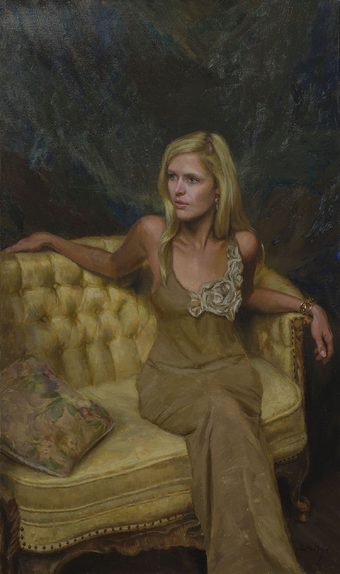 艺术家!色彩的情感表现,美国艺术家迈克尔的绘画作品