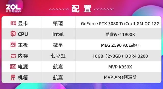 ti|铭瑄RTX 3080Ti iCraft GM评测 盖世魔王