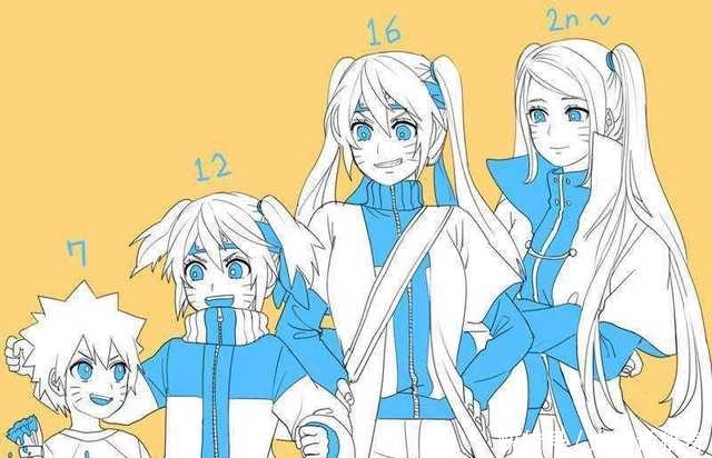 角色|火影忍者主要角色娘化图，宇智波斑亮瞎你的双眼