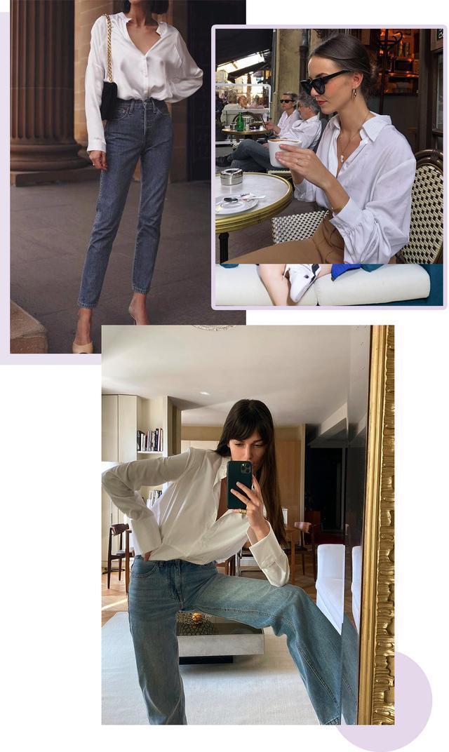 高级|又纯又欲的白衬衫,初秋穿出不费力的高级就靠TA