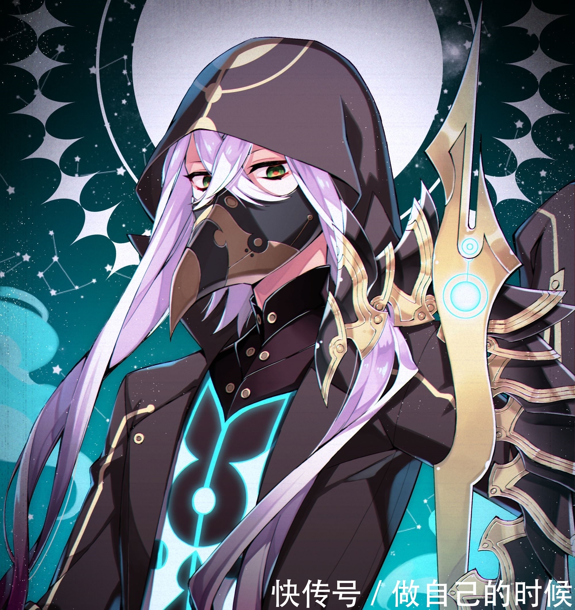 Pixiv，可怕却充满魅力。鸟嘴面具插画特辑